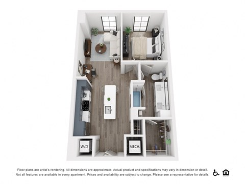bedroom floor plan